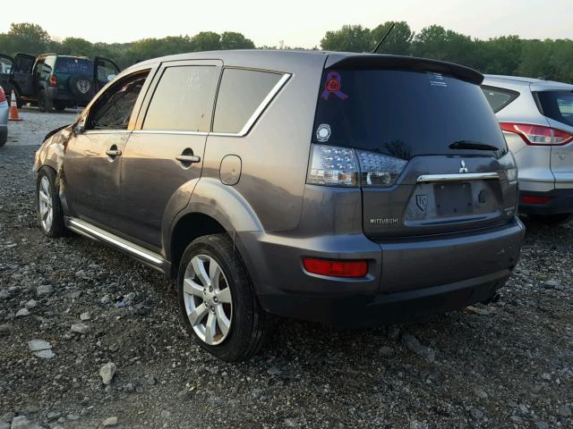 JA4JT5AX6BU017539 - 2011 MITSUBISHI OUTLANDER GRAY photo 3