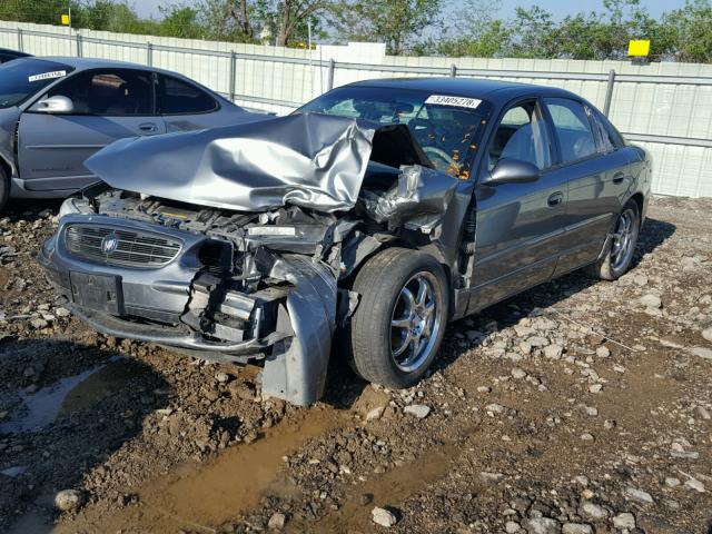 2G4WB52K141325343 - 2004 BUICK REGAL LS GRAY photo 2