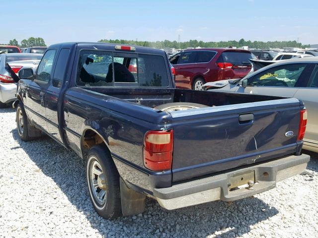 1FTYR14U01PA81277 - 2001 FORD RANGER SUP BLUE photo 3