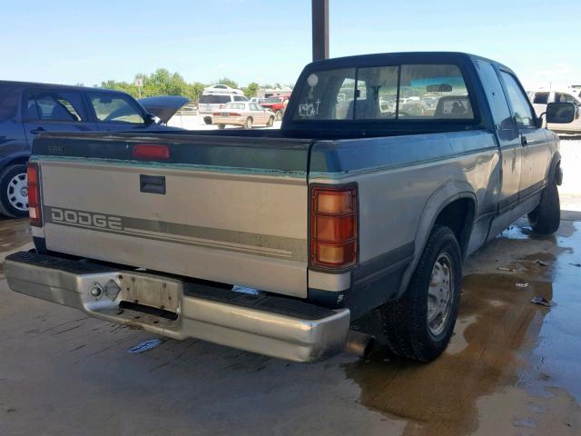 1B7GL23Y0SS360279 - 1995 DODGE DAKOTA TWO TONE photo 4