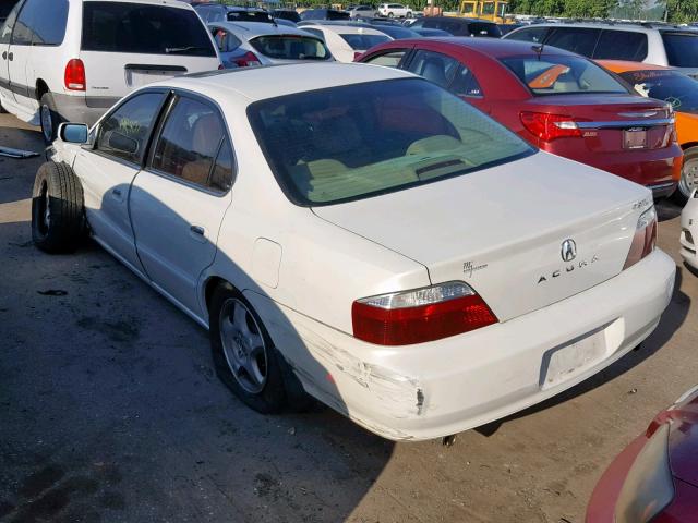 19UUA56633A055033 - 2003 ACURA 3.2TL WHITE photo 3