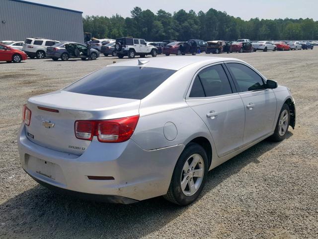 1G11C5SA6GF164271 - 2016 CHEVROLET MALIBU LIM SILVER photo 4