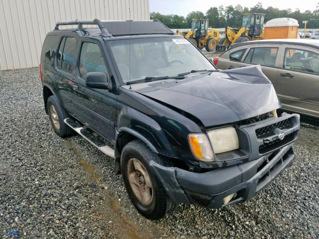 5N1ED28T31C545867 - 2001 NISSAN XTERRA XE BLACK photo 1