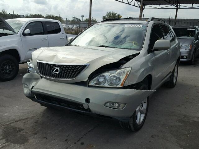 2T2GA31UX4C017135 - 2004 LEXUS RX SILVER photo 2