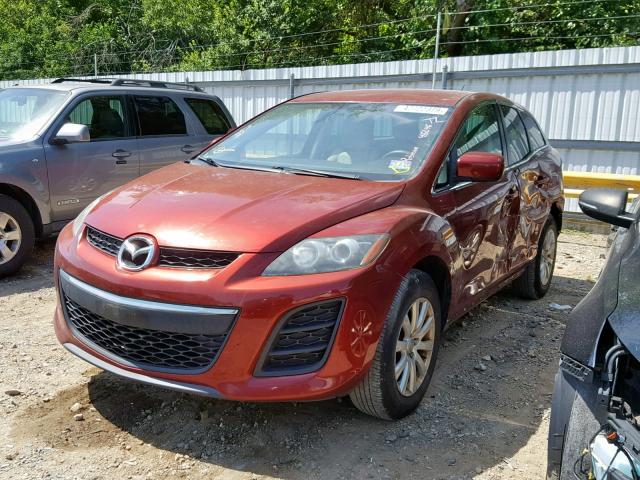 JM3ER2WM5A0308419 - 2010 MAZDA CX-7 RED photo 2