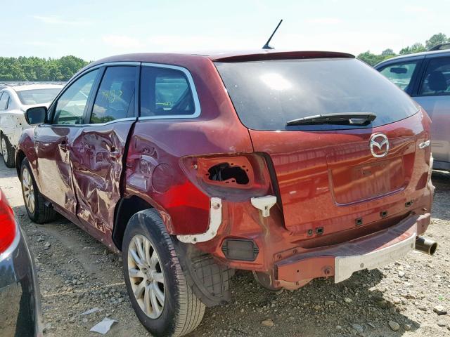 JM3ER2WM5A0308419 - 2010 MAZDA CX-7 RED photo 3