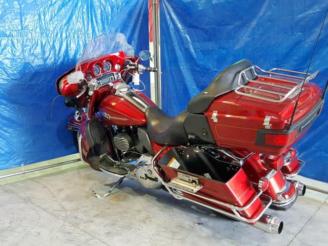 1HD1FCM14CB676224 - 2012 HARLEY-DAVIDSON FLHTCU ULT RED photo 3