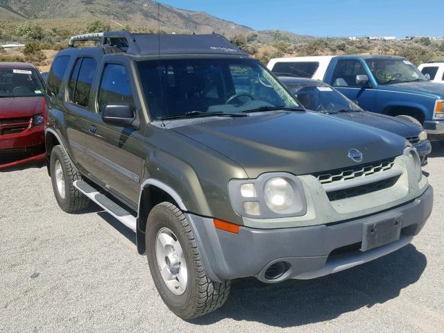 5N1ED28Y73C654329 - 2003 NISSAN XTERRA XE GREEN photo 1