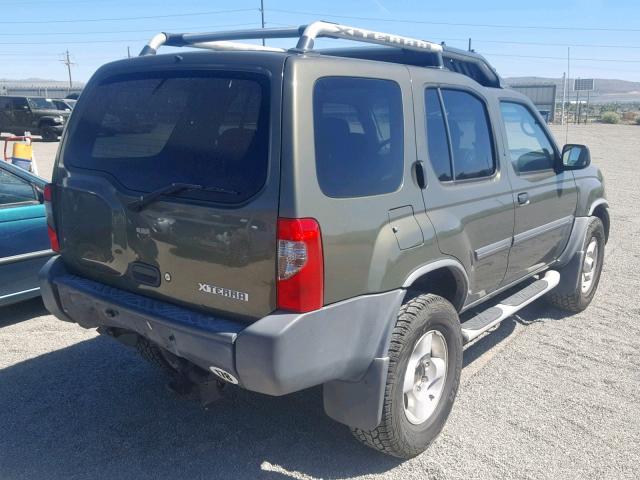 5N1ED28Y73C654329 - 2003 NISSAN XTERRA XE GREEN photo 4