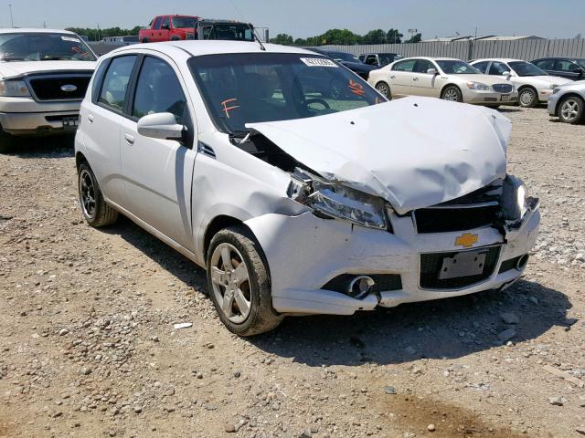 KL1TG6DE2BB117627 - 2011 CHEVROLET AVEO LT WHITE photo 1