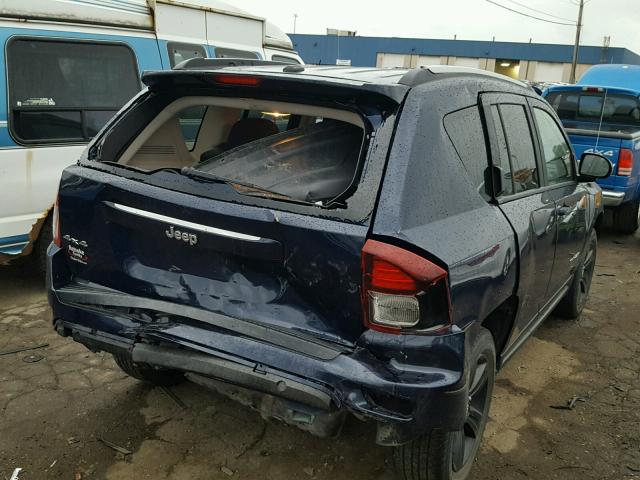 1C4NJDBBXGD566274 - 2016 JEEP COMPASS SP 蓝色 照片 4