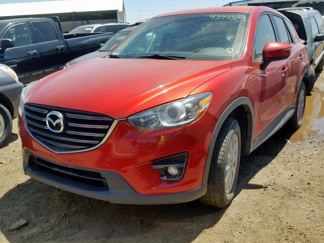 JM3KE4CY3G0668251 - 2016 MAZDA CX-5 TOURI RED photo 2