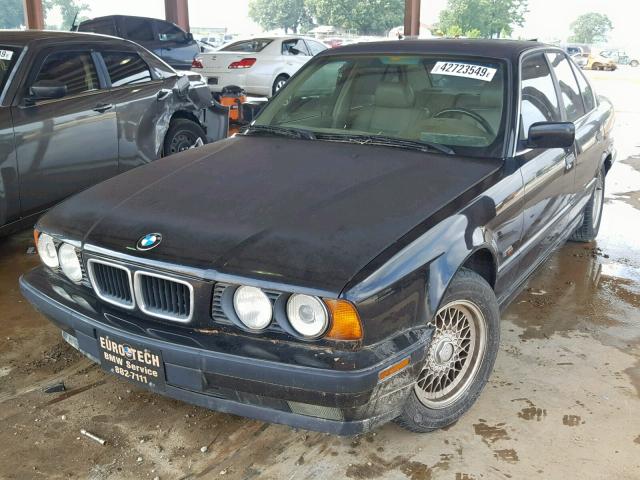WBAHD6320SGK48246 - 1995 BMW 525 I AUTO BLACK photo 2