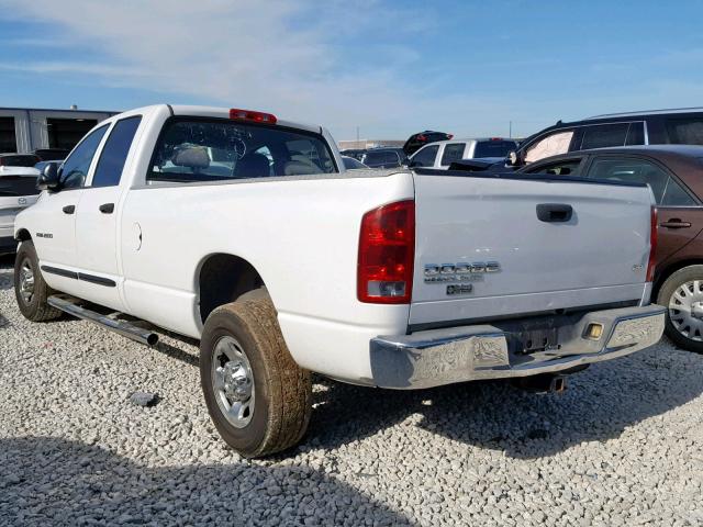3D7KA28C74G183226 - 2004 DODGE RAM 2500 S თეთრი ფოტო 3