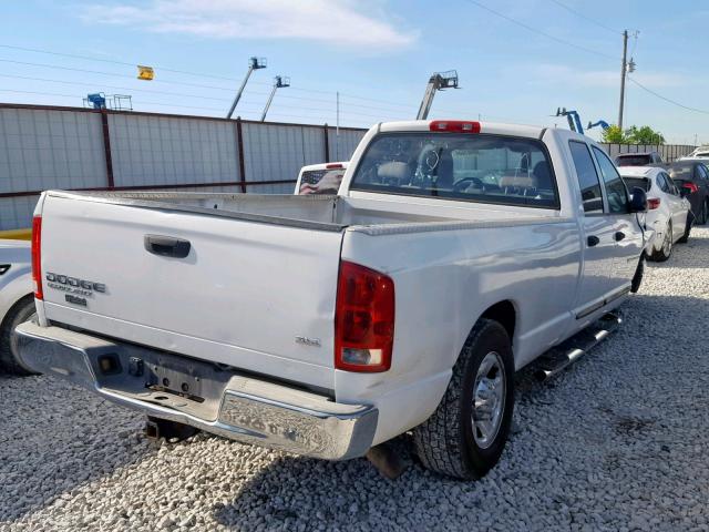 3D7KA28C74G183226 - 2004 DODGE RAM 2500 S თეთრი ფოტო 4