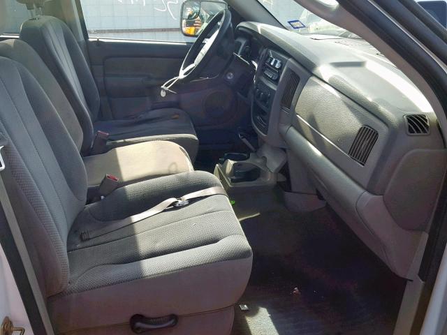 3D7KA28C74G183226 - 2004 DODGE RAM 2500 S თეთრი ფოტო 5
