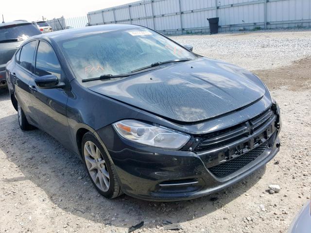 1C3CDFBAXDD182593 - 2013 DODGE DART SXT BLACK photo 1