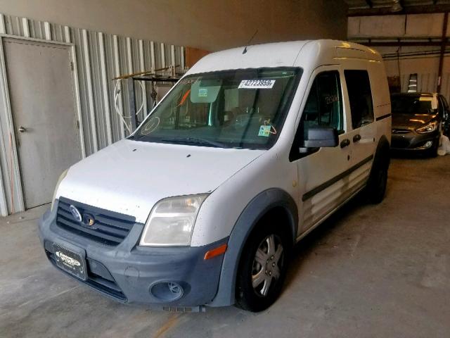 NM0LS6AN1BT053843 - 2011 FORD TRANSIT CO WHITE photo 2