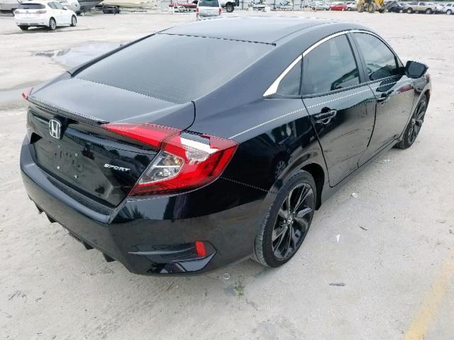 19XFC2F84KE000751 - 2019 HONDA CIVIC SPOR BLACK photo 4