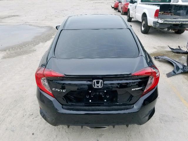 19XFC2F84KE000751 - 2019 HONDA CIVIC SPOR BLACK photo 9