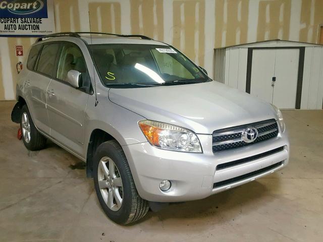 JTMBD31V475101841 - 2007 TOYOTA RAV4 LIMIT SILVER photo 1