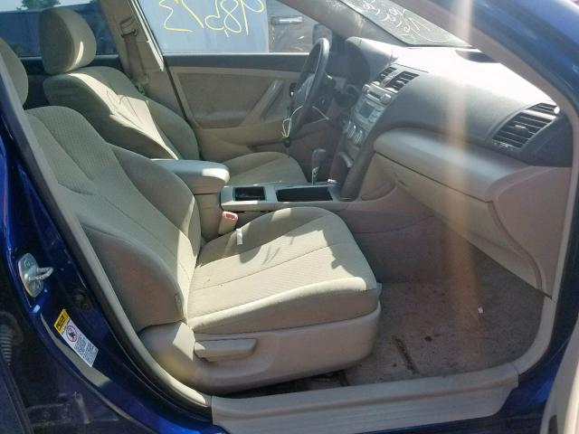 4T1BE46K28U203286 - 2008 TOYOTA CAMRY CE BLUE photo 5