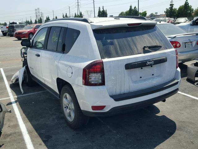 1C4NJCBA2HD186803 - 2017 JEEP COMPASS SP 白色 照片 3