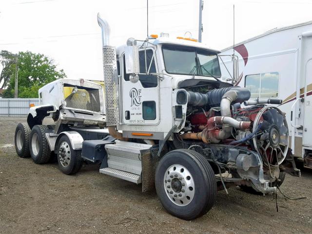 1XKDD49X2AJ268755 - 2010 KENWORTH CONSTRUCTI WHITE photo 1