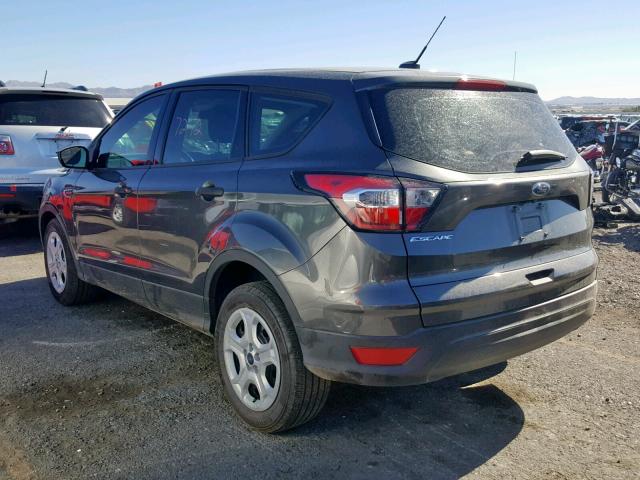 1FMCU0F72JUD37734 - 2018 FORD ESCAPE S GRAY photo 3