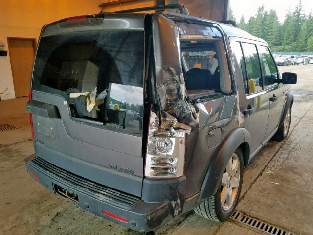 SALAG25436A363833 - 2006 LAND ROVER LR3 HSE GRAY photo 4