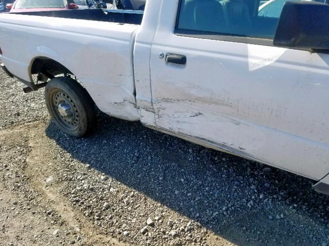 1FTKR1AD5APA46258 - 2010 FORD RANGER WHITE photo 9