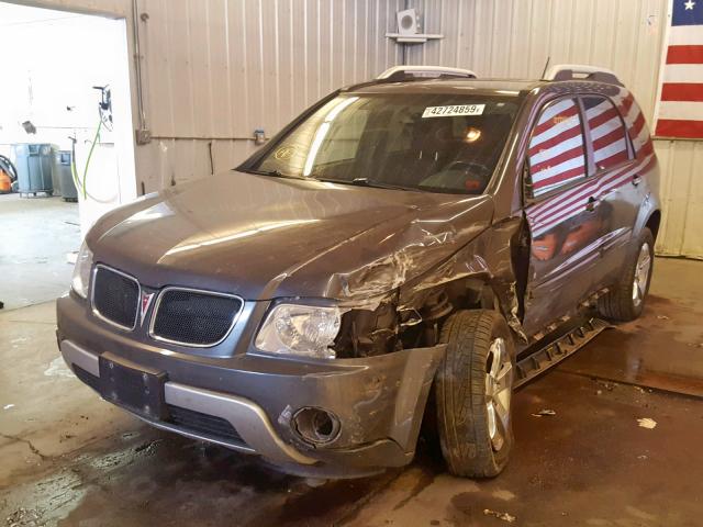 2CKDL73F676026176 - 2007 PONTIAC TORRENT BROWN photo 2