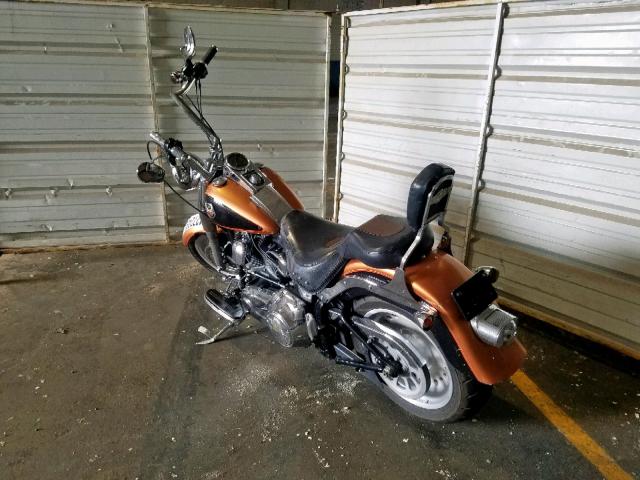 1HD1BX5498Y023713 - 2008 HARLEY-DAVIDSON FLSTF 105T TWO TONE photo 3