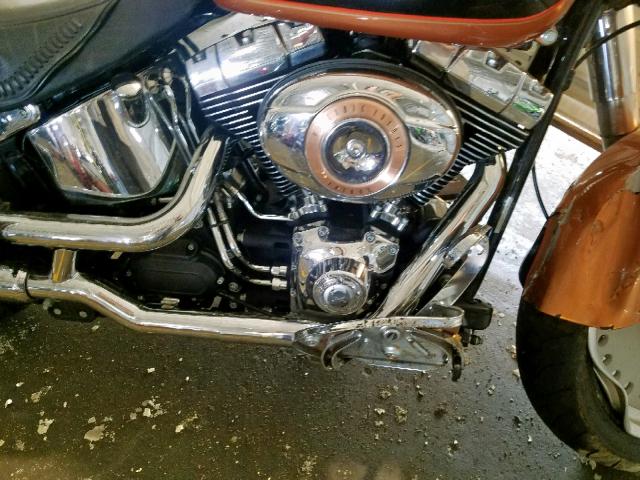 1HD1BX5498Y023713 - 2008 HARLEY-DAVIDSON FLSTF 105T TWO TONE photo 7