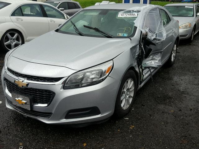 1G11A5SL2FU146738 - 2015 CHEVROLET MALIBU LS SILVER photo 2