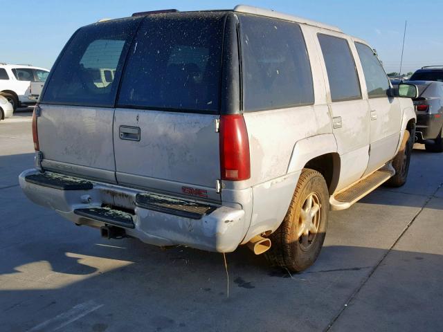 1GKEK63R5YR176387 - 2000 GMC DENALI GRAY photo 4