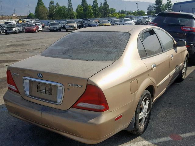 KL5VJ52L54B103356 - 2004 SUZUKI VERONA S BROWN photo 4