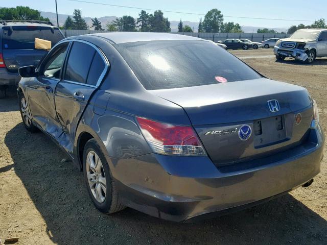 1HGCP26499A193756 - 2009 HONDA ACCORD LXP GRAY photo 3