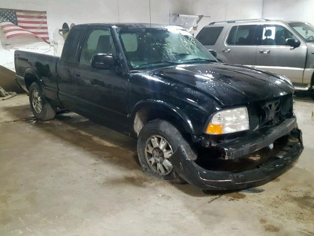 1GTDT19W628249865 - 2002 GMC SONOMA BLACK photo 1