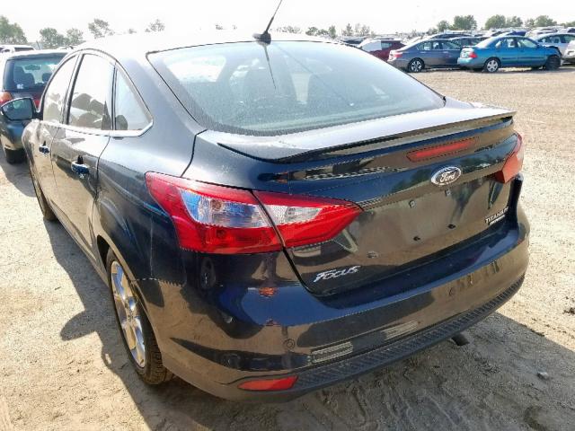 1FADP3J22EL148614 - 2014 FORD FOCUS TITA BLACK photo 3