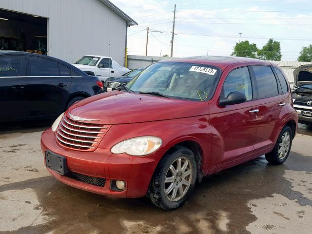 3A8FY68B47T613336 - 2007 CHRYSLER PT CRUISER RED photo 2