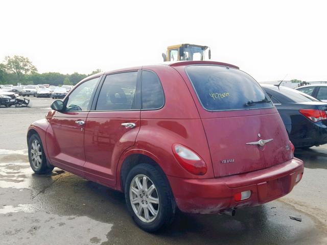 3A8FY68B47T613336 - 2007 CHRYSLER PT CRUISER RED photo 3