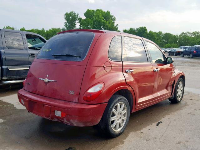 3A8FY68B47T613336 - 2007 CHRYSLER PT CRUISER RED photo 4