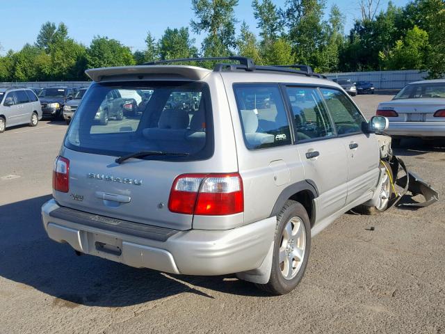 JF1SF656X1H756564 - 2001 SUBARU FORESTER S SILVER photo 4