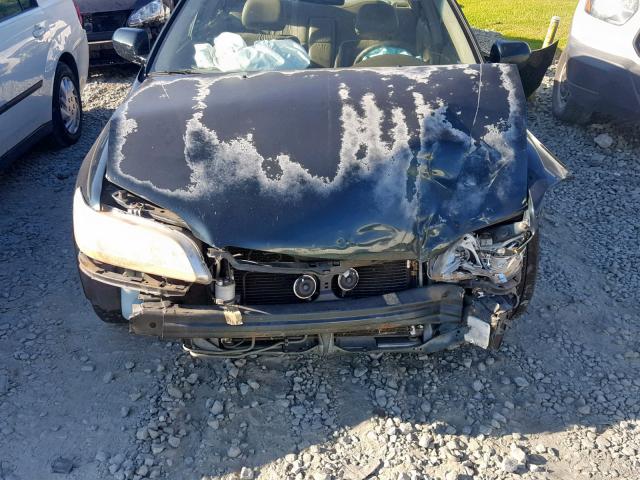 1HGCG1650YA089691 - 2000 HONDA ACCORD EX BLACK photo 7