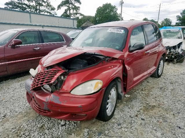 3C8FY78G93T516005 - 2003 CHRYSLER PT CRUISER RED photo 2