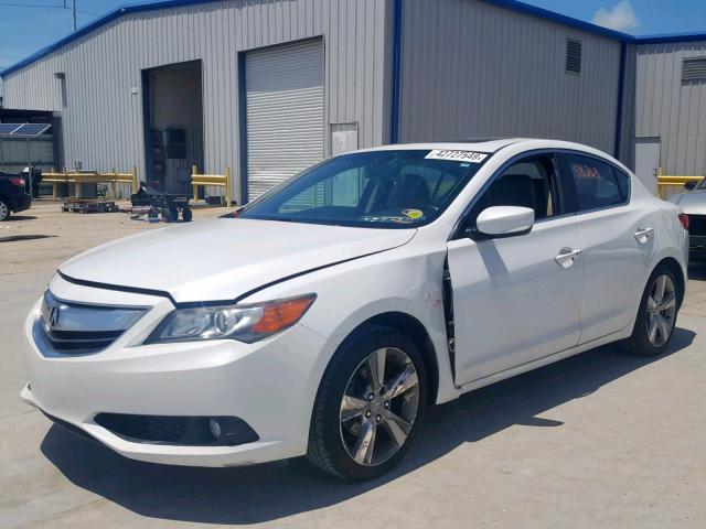 19VDE1F73EE009263 - 2014 ACURA ILX 20 TEC WHITE photo 2