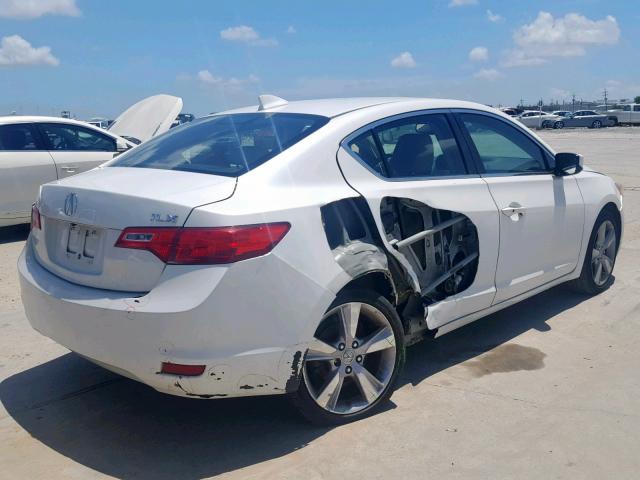 19VDE1F73EE009263 - 2014 ACURA ILX 20 TEC WHITE photo 4