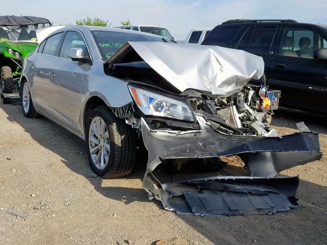 1G4GB5G34GF138178 - 2016 BUICK LACROSSE SILVER photo 1