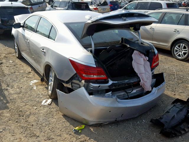 1G4GB5G34GF138178 - 2016 BUICK LACROSSE SILVER photo 3